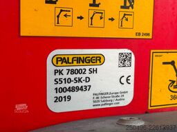 Scania R 580 8x2*6 PK 78002 + JIB / PALFINGER T15 ton ...