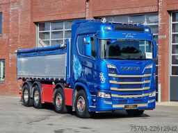 Scania R580 V8 NGS Highline 8x4*4 - 3 way Tipper - Ret...