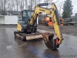 Yanmar VIO 50-6A with 3 excavator buckets