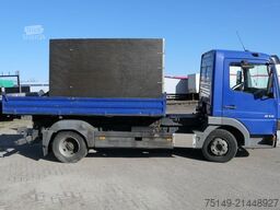 MERCEDES-BENZ 815 K Atego 4x2, Meiller, AHK, alter Tacho