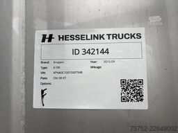Knapen Trailers K100 Knapen Trailers 96m3 Liftas Cargo Floor 10...
