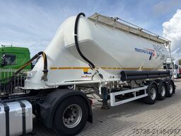 KÄSSBOHRER Zementsilo 35 m³/3- Achsen/BPW Achsen