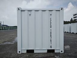 6 Fuß Seecontainer / Anthrazit Lichtgrau / Minicontainer /Baucontainer