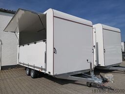 trailershop Mobile Bühne Messestand Infostand Eventtrailer