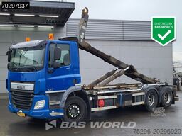 DAF CF 400 6X2 VDL S-21-6200 Hooklift Lift Axle Aut...