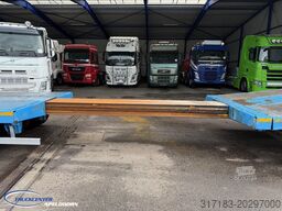MAX Trailer F-S43-1A1Y Liftbaar dek, Uitschuifbaar, Laadram...