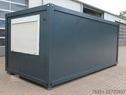 20 ft. Trockenlager 3 m breit mit Doppelflügeltür