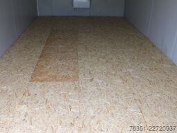 20 ft. Trockenlager 3 m breit mit Doppelflügeltür