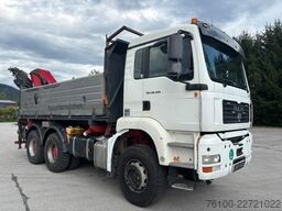 MAN TGA 26.350 3-Seitenkipper+Kran