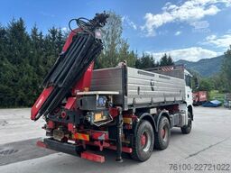 MAN TGA 26.350 3-Seitenkipper+Kran