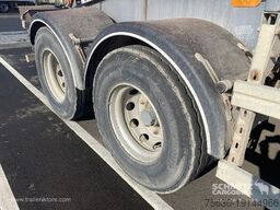 Semitrailer Tipper Steel half pipe body 91m³