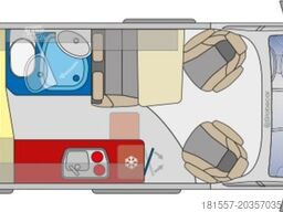 GLOBECAR Summit 600 Plus Fiat 140 PS H-Line / Isofix / Au