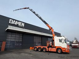 Scania R580 V8 R 580 LB 8x4 HMF 4020-K6 + JIB FJ 600-K4