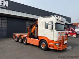 Scania R580 V8 R 580 LB 8x4 HMF 4020-K6 + JIB FJ 600-K4