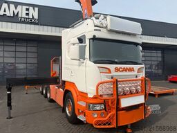 Scania R580 V8 R 580 LB 8x4 HMF 4020-K6 + JIB FJ 600-K4