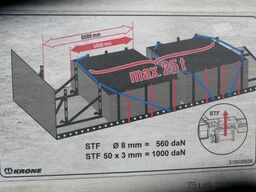 KRONE SDP 27, Profi Liner, Container, 2x Lift,Paletten