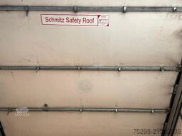 Schmitz Cargobull 3 Achs Standard Bahnverladbar Hubdach TÜV08 26