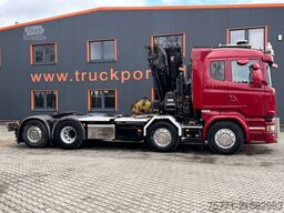Scania R580 8x2 EURO6 SKRZYNIA Z HDS HIAB 422E-6 HOPRP