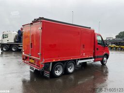 Iveco Daily 40C18 + Veldhuizen oplegger ROM Hogedruki...