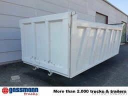 Joluso Stahlmulde CXBAS, mit Klappe 16 cbm