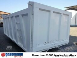 Joluso Stahlmulde CXBAS, mit Klappe 16 cbm