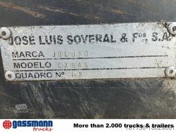 Joluso Stahlmulde CXBAS, mit Klappe 16 cbm