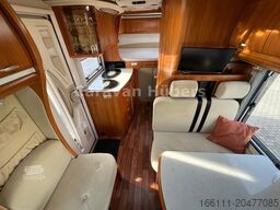 HOBBY Van t 500 GFSC - Festbett - 2 x Klima - Sat/TV