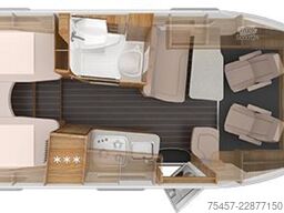KNAUS Sky Ti PLATINUM SELECTION 650 MEG Solar, Markise