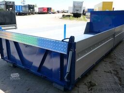  alga, Abrollcontainer, Pritsche, 13m³, Bordwände