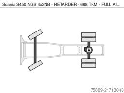 Scania S450 NGS 4x2NB - RETARDER - 688 TKM - FULL AIR ...