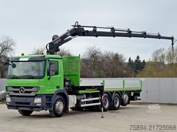 MERCEDES-BENZ ACTROS 3236 * HIAB 166 E-5 HIPRO+FUNK / 8x4