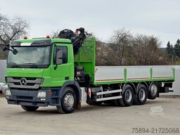 MERCEDES-BENZ ACTROS 3236 * HIAB 166 E-5 HIPRO+FUNK / 8x4
