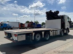 Volvo FH 500 Euro 6 8x2 HMF 95 Tonmeter laadkraan + F...