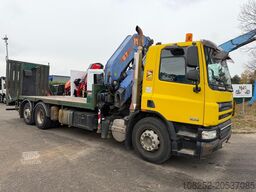 DAF CF 75.310 6X2 PRITSCHE + KRAN PM 27 S-4 + RADIO...