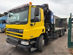 DAF CF 75.310 6X2 PRITSCHE + KRAN PM 27 S-4 + RADIO...