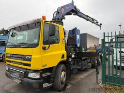 DAF CF 75.310 6X2 PRITSCHE + KRAN PM 27 S-4 + RADIO...
