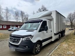 Mercedes-Benz Sprinter tractor unit with 2021 Freno-Air box trai