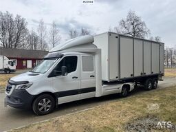 Mercedes-Benz Sprinter tractor unit with 2021 Freno-Air box trai