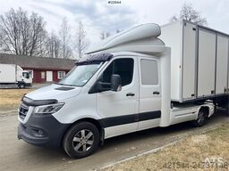 Mercedes-Benz Sprinter tractor unit with 2021 Freno-Air box trai