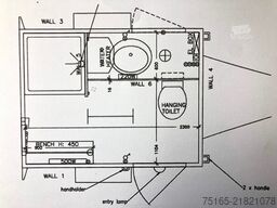 Rosemeier EW TA-NO Badanhänger mit WC ECO Bad- und Duschanhänger