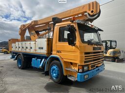 Scania 82m lift truck w/ Simon cara 170 - Must see. WATCH