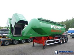 Feldbinder Powder tank alu 40 m3 + engine/compressor