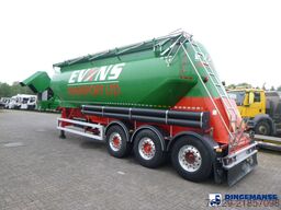 Feldbinder Powder tank alu 40 m3 + engine/compressor