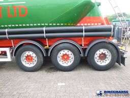 Feldbinder Powder tank alu 40 m3 + engine/compressor