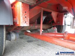 Feldbinder Powder tank alu 40 m3 + engine/compressor