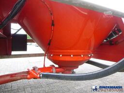 Feldbinder Powder tank alu 40 m3 + engine/compressor