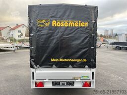 UNSINN K 1325-14-1400 Plane Kastenanhänger gebremst