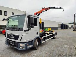MAN TGL 12.250 City-Abroller Container + Palfinger ...