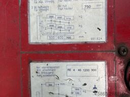 Moffet M4 20.4 / Kooi Aap / Mitnahme Stapler / 2000 kg...