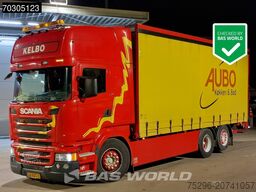 Scania R 450 R 6X2 Topliner Curtainsider 2500kg Ladebo...